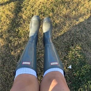 Hunter Green Women's Winter & Rain Boots